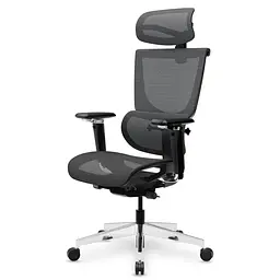 Крісло Mealux S8 Air Black (арт. HF-S8P M/B) - мініатюра 4