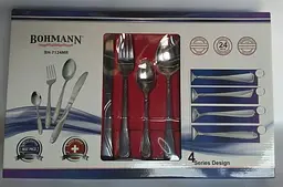 Столовий набір 24 предметів Bohmann BH 7124MR-E - мініатюра 5