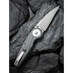 Ніж складаний туристичний Civivi Starflare, (8.4 см) Nitro-V / Aluminum сірий - мініатюра 11