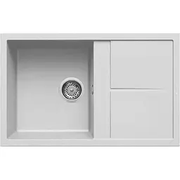Кухонна мийка Elleci Unico 300 bianco titano 68