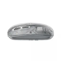 Бездротова миша дворежимна Havit MS62WB Pro Transparent сірий (HV-MS62WB Pro-TGY) - мініатюра 5