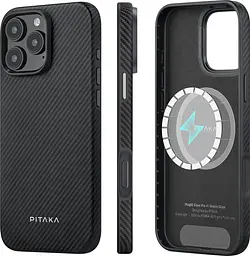 Оригінальний протиударний чохол Pitaka Military-Grade Protective Case MagSafe для iPhone 16 Pro (6.3") 600D Black/Grey KI1601PPA - мініатюра 10