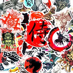 Стікерпак GeekLand Japanese Stuff 65 штук - мініатюра 5