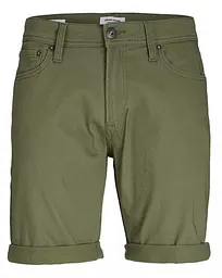 Шорти чоловічі джинсові Jack & Jones S W30" (JPSTRICK JJSHORTS AKM DUSTY OLIVE)