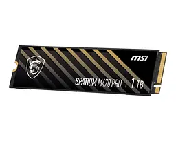 Накопичувач SSD 1TB MSI Spatium M470 Pro M.2 2280 PCIe 4.0 x4 NVMe 3D NAND TLC (S78-440L0J0-P83)