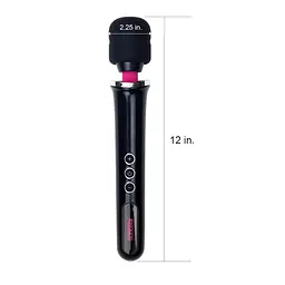 Вібратор Lovetoy Training Master Ultra Powerful Body Wand, 32 см (чорний) - мініатюра 2