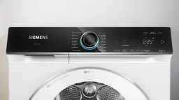 Siemens Сушильна машина тепловий насос, 8кг, A++, 60см, дисплей, білий - мініатюра 2