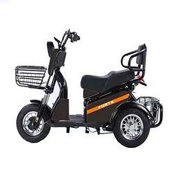Трицикл акумуляторний Forte S1-WS600 Чорний