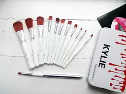 Професійні пензлики для макіяжу Kylie Professional Brush Set 12 шт. ∙ Набір кистей Kylie Professional для очей та обличчя - мініатюра 5