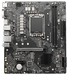 Материнська плата MSI PRO H610M-G (PRO H610M-G) (Socket 1700, Intel H610, Micro-ATX)
