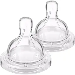 Соска силіконова Philips Avent Anti-colic швидкий потік 6 м+, 2 шт. (SCF634/27)
