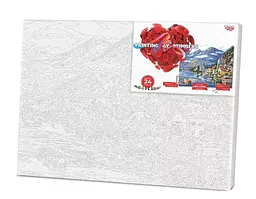 Картина за номерами 40х50 KpNe-01 Danko Toys PAINTING BY NUMBERS Вид 1 - мініатюра 2