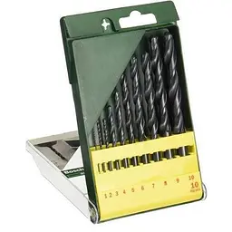 Набір свердел по металу Professional HSS-R 1-10мм 10шт Bosch hoz0013250