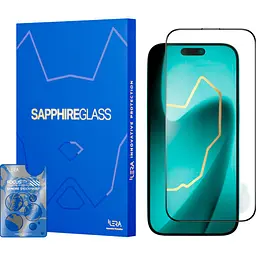 Захисне скло iLera Sapphire Ultra + для Apple iPhone 17 Pro Max (ILSPDLPL17PrMx) [144400] - мініатюра 1