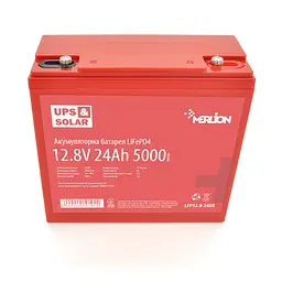 Акумулятор Merlion LiFePO4 12.8V 24AH (4S4P/BMS-30A)