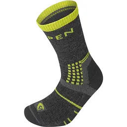 Шкарпетки Lorpen T3MWC T3 Women Midweight Hiker Eco Grey/Lime S (1052-6210298 2612 S)