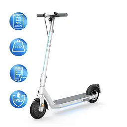 Електросамокат OKAI ES20-NEON White 9", 300(600)W, 9.8Ah, 40km, 25km\h, 20%, NFC, App, 16kg (ES20-W) - мініатюра 3