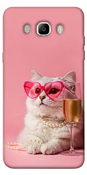 Чохол Demsky Pinky cat для Samsung J710F Galaxy J7 (2016)
