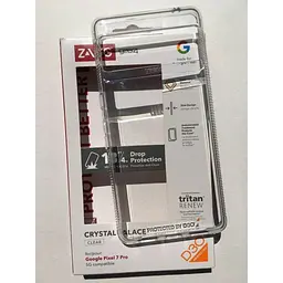 Протиударний чохол Gear4 Crystal Palace для Google Pixel 7 Pro (6.7") Прозорий (702009720) - мініатюра 3