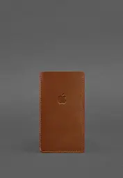 Шкіряний чохол для iPhone 11 Світло-коричневий