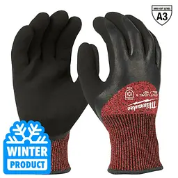 Рукавиці робочі зимові Milwaukee з опором порізам 3/С рівня розмір 11/XXL - мініатюра 2