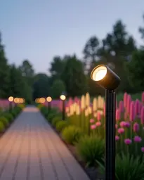 Вуличний світильник Zuma Line Nocturne E27 1x35W IP65 чорний - мініатюра 2