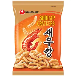 Крекери Nongshim зі смаком креветки середньогострі 75 г
