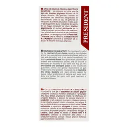 Ополіскувач для порожнини рота President Active 200 мл - мініатюра 6