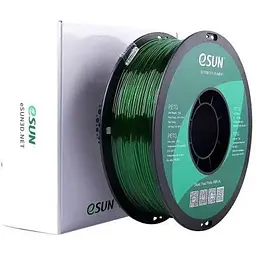 Пластик для 3D-принтера eSUN PETG P1,75mm 1kg GREEN (PETG-P175G1)
