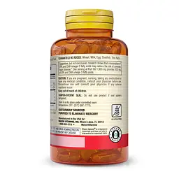 Жирні кислоти Mason Natural Fish Oil 1000 mg Omega 300 mg 120 капсул - мініатюра 3