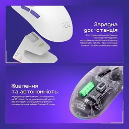 Бездротова ігрова миша Proove Gaming Jester 8K with Charging Dock, в асортименті - мініатюра 6