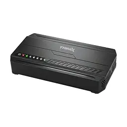 Джерело безперебійного живлення DC UPS Trinix TRX-MUPS-1848 Type-C (24000mAh LiFePo4) 5V/9V/12V/48V/PoE, LiFePo4 4*6Ah, для роутера і медіаконвертера (42-00173)