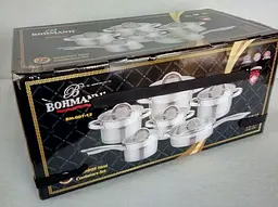 Набір посуду Bohmann BH 007-12 12 предметів - мініатюра 5