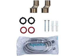 Смеситель для ванны с длинным изливом Aquatica PL-5C455C - миниатюра 2