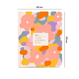Планер «I HAVE А BLOOMY PLAN» барвистий - мініатюра 2