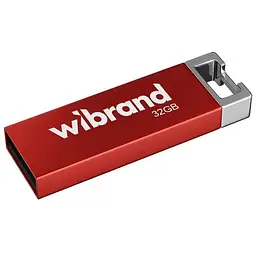 USB флеш накопичувач Wibrand 32GB Chameleon Red USB 2.0 (WI2.0/CH32U6R)