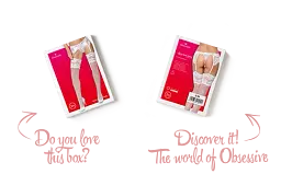 Панчохи під пояс із широким мереживом Obsessive 810-STO-2 stockings білі S/M - мініатюра 4