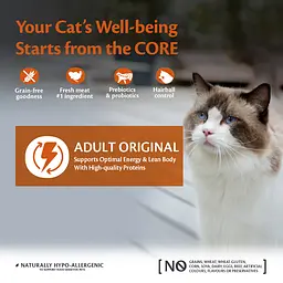 Сухий корм для дорослих котів Wellness CORE Adult Original з індичкою та куркою - мініатюра 3