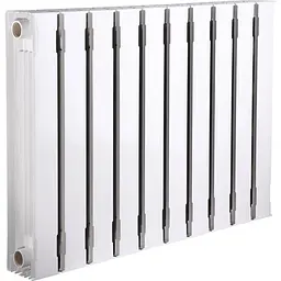 Радіатор біметалевий секційний QUEEN THERM 500/100 VERTICAL - мініатюра 9