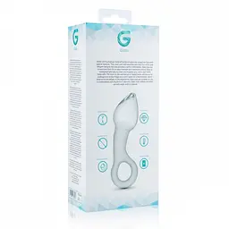 Скляний стимулятор простати, 13.5х4.3 см Gildo Glass Prostate Plug No.13 - мініатюра 6