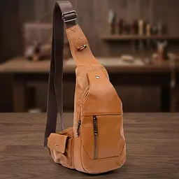 Сумка крос боді 20404 Vintage руда - мініатюра 1