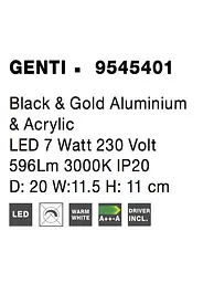 Світильник Nova Luce GENTI 9545401 - мініатюра 6