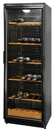 Холодильна шафа-вітрина Snaige CD350-1313 173x60x60 350 л автоматичне розморожування 6 полиць із дерева чорна (CD350-1313)