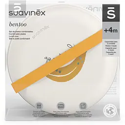 Набір тарілок Suavinex Go natural комбінований білий (308051) - мініатюра 2