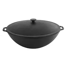Казан WOK BRIZOLL 8л з чавунною кришкою