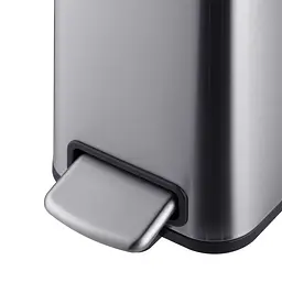 Відро для сміття Mixxus Premium Quadro-TC0105 SS Color 5л з плавним закриттям прямокутна нержавіюча сталь MI7062, Нержавіюча сталь - мініатюра 9