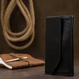 Шкіряне портмоне GRANDE PELLE 19,5х11х2 см acs0018655 - мініатюра 8