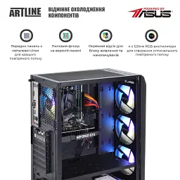 Комп'ютер Artline Gaming X43 (X43v45) - мініатюра 4