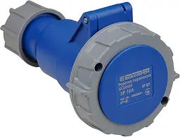 Розетка переносна P3 16А IP67 2P+PE UCombi АСКО-УКРЕМ (A0080010120) - мініатюра 3