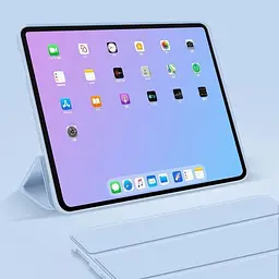 Чохол-книжка BeCover Tri Fold Soft TPU Silicone для Apple iPad Air 4/5 2020/2022 10.9" Light Blue (708510) - мініатюра 6